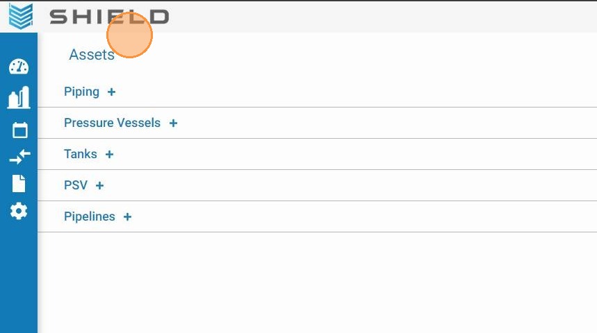 Navigate to the Assets page