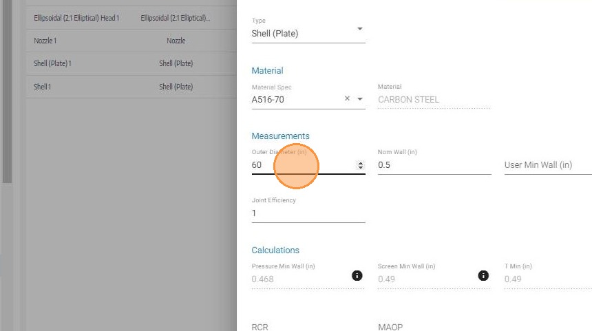 Update the component fields