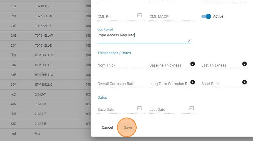 Click Save to create the CML