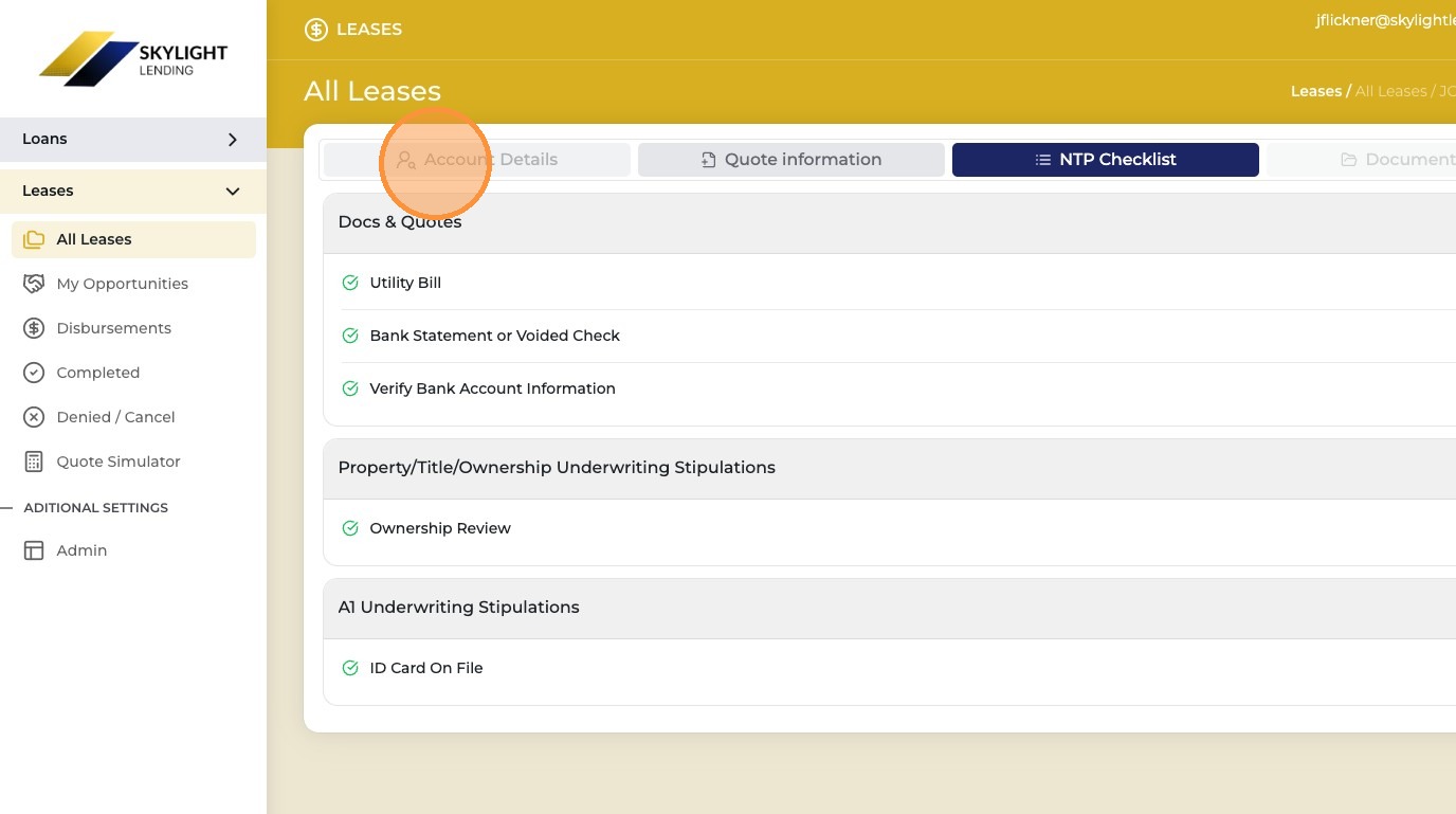 Account Details