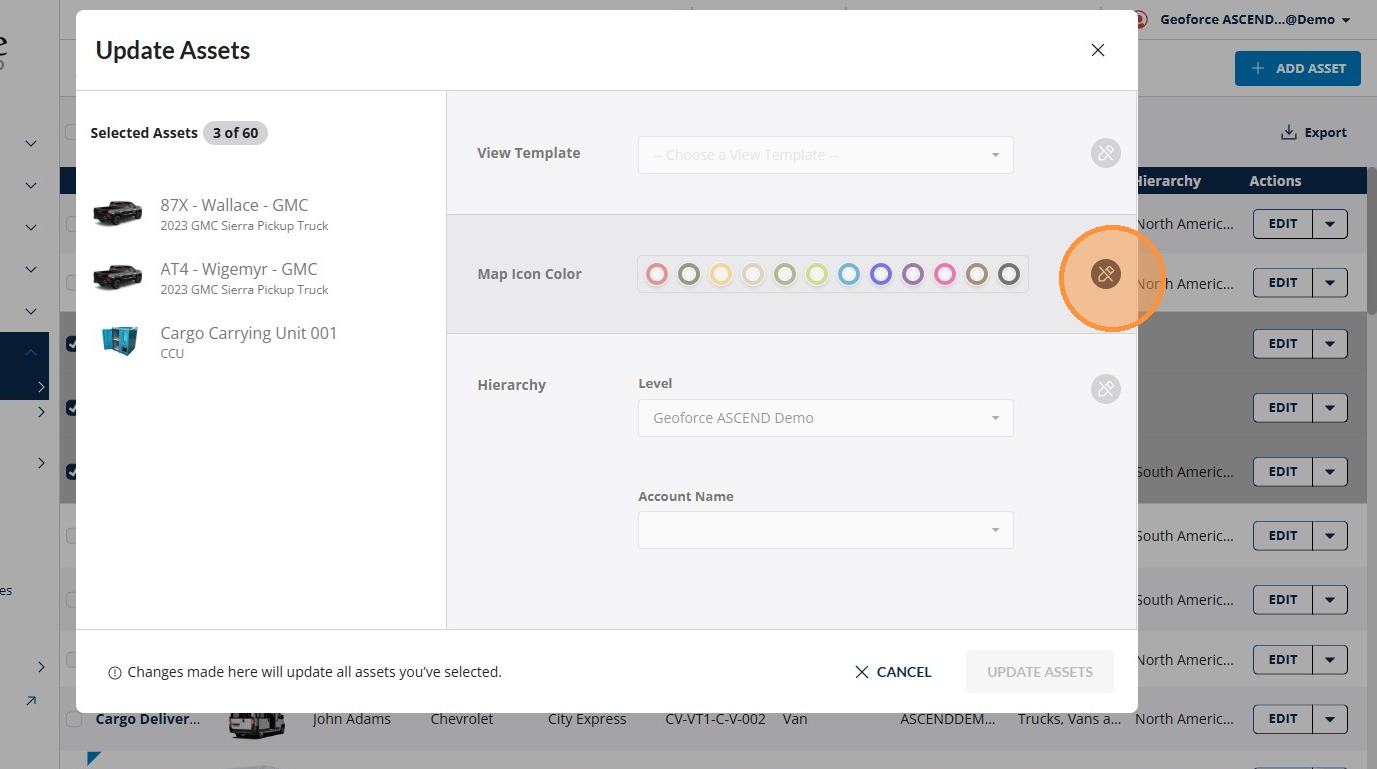 Bulk Update Assets for Pin Color, Asset View Template, and Hierarchy ...