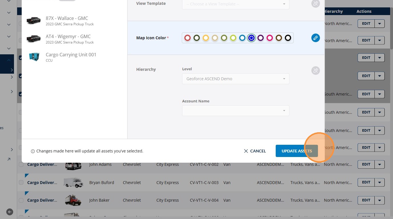 Bulk Update Assets for Pin Color, Asset View Template, and Hierarchy ...
