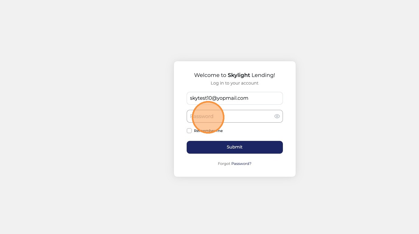 PayKeeper login page