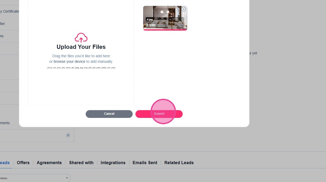 Step 15: Submit Featured Photo