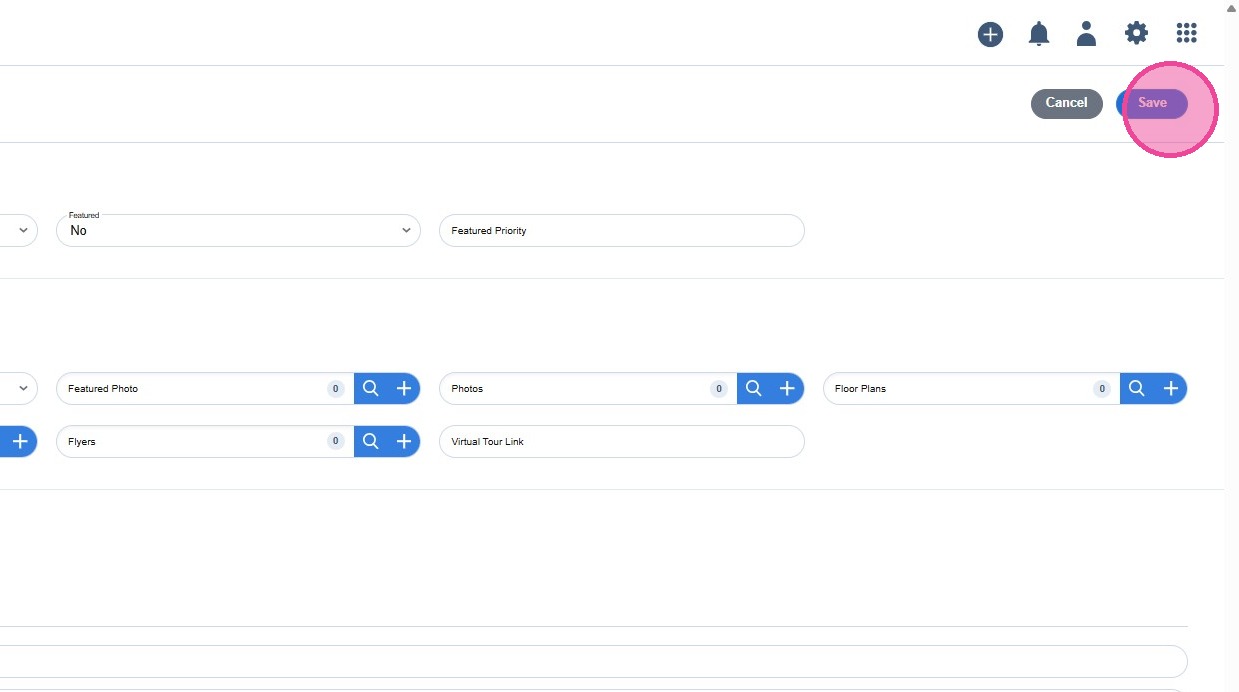 Step 9: Save property
