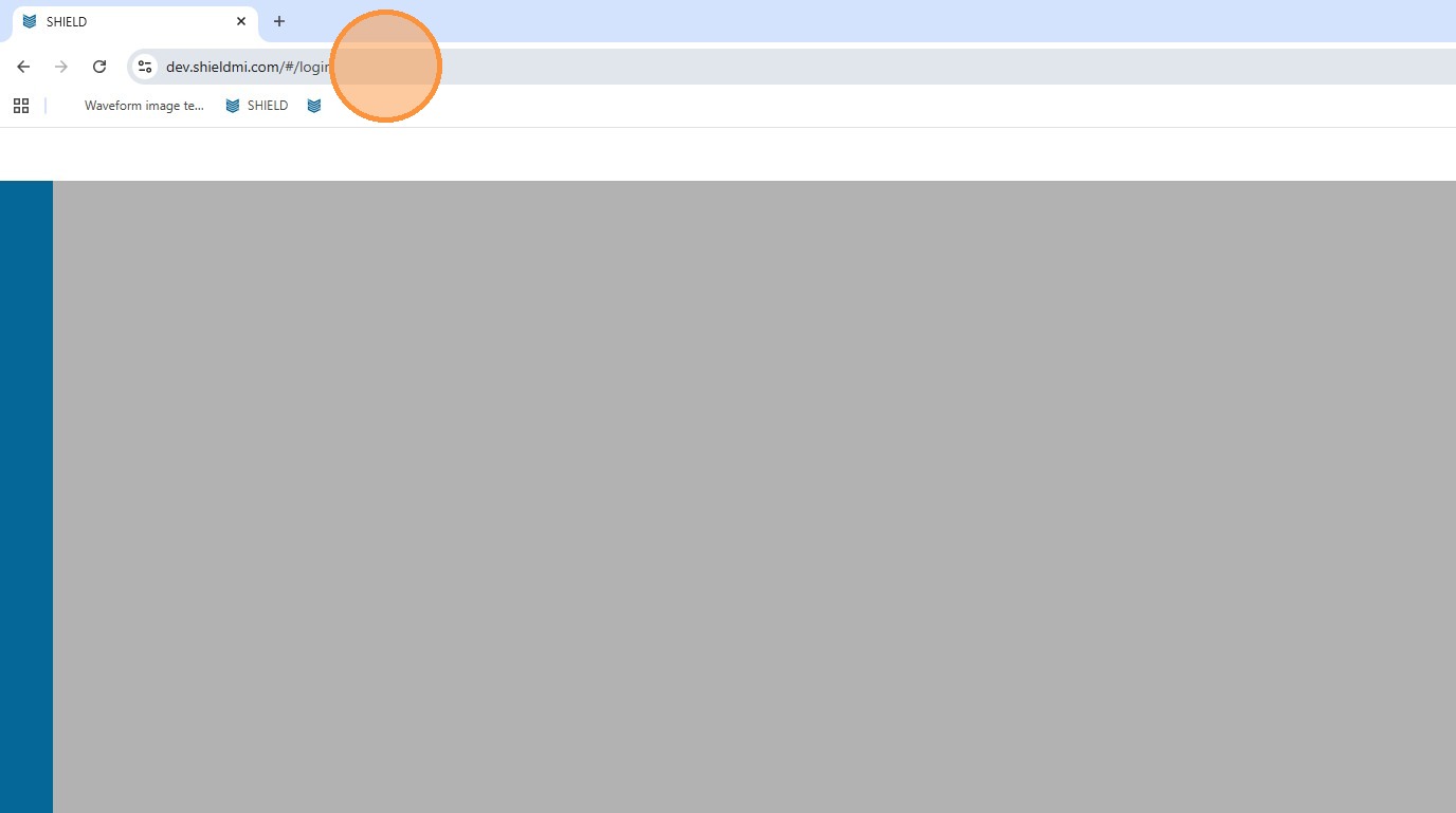 Click the address bar