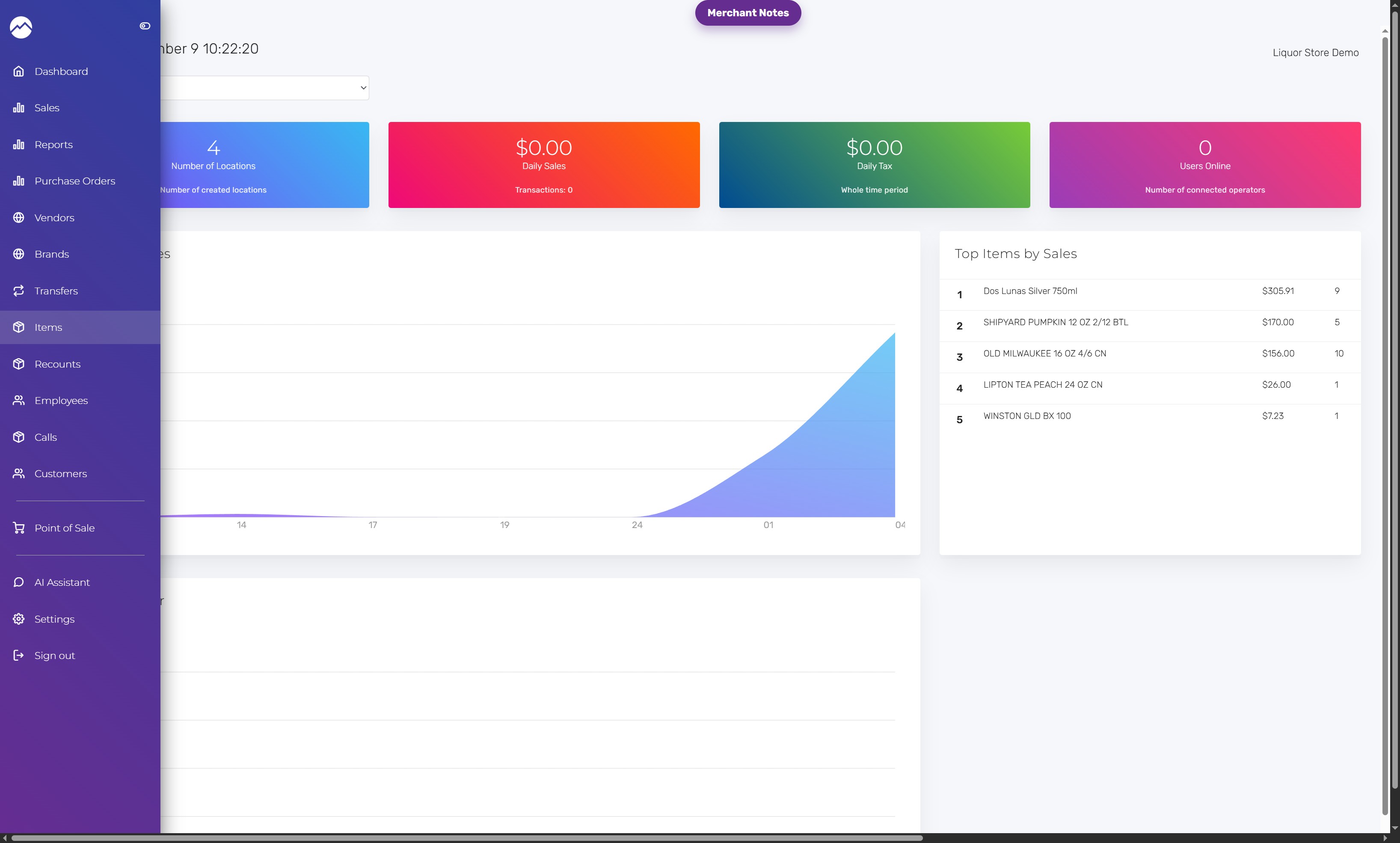 Create a Gift Card Category - Acadia POS