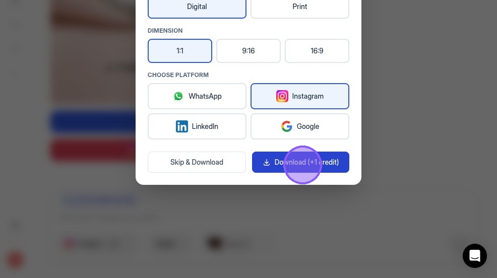 Download the final ad
