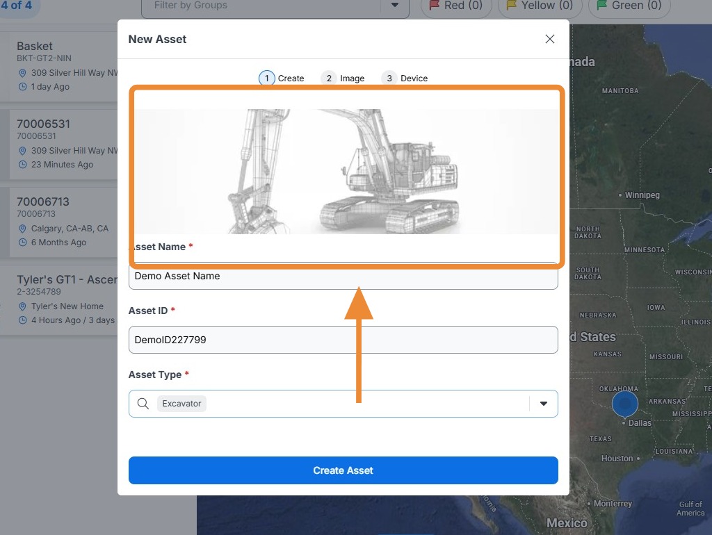 Using the Asset Creation Tool to Create a New Asset in Geoforce Track ...