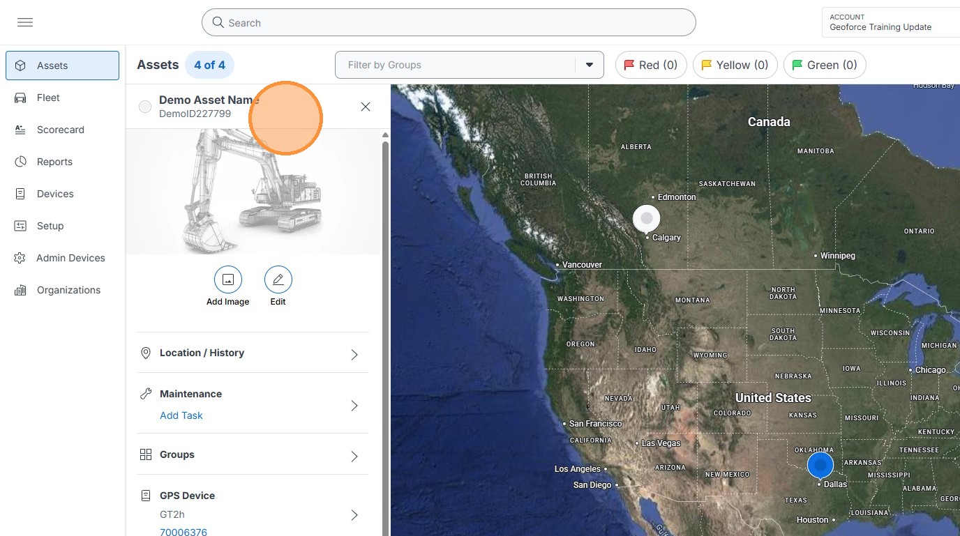 Using the Asset Creation Tool to Create a New Asset in Geoforce Track ...