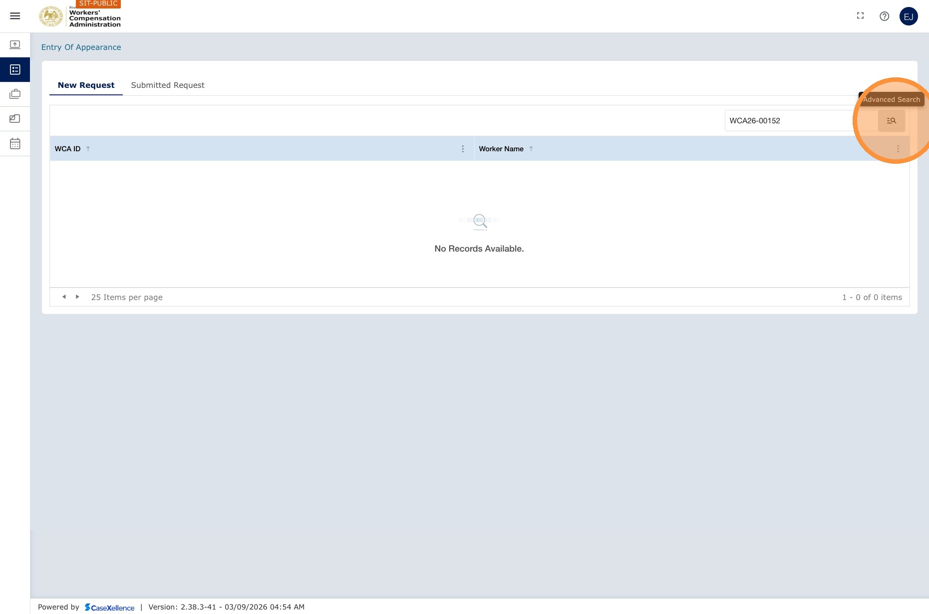 Search form
