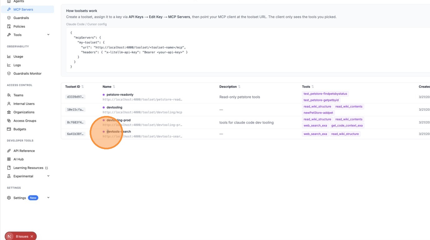 Navigate to Playground