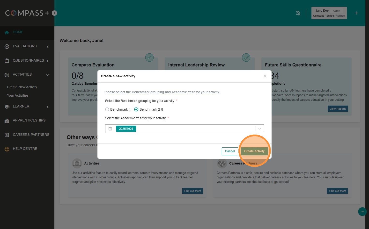 Creating Personal Guidance activities in Compass+ – The Careers ...