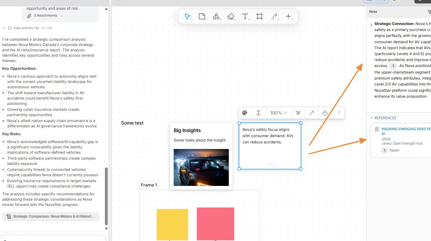 Perceptful Note with source references