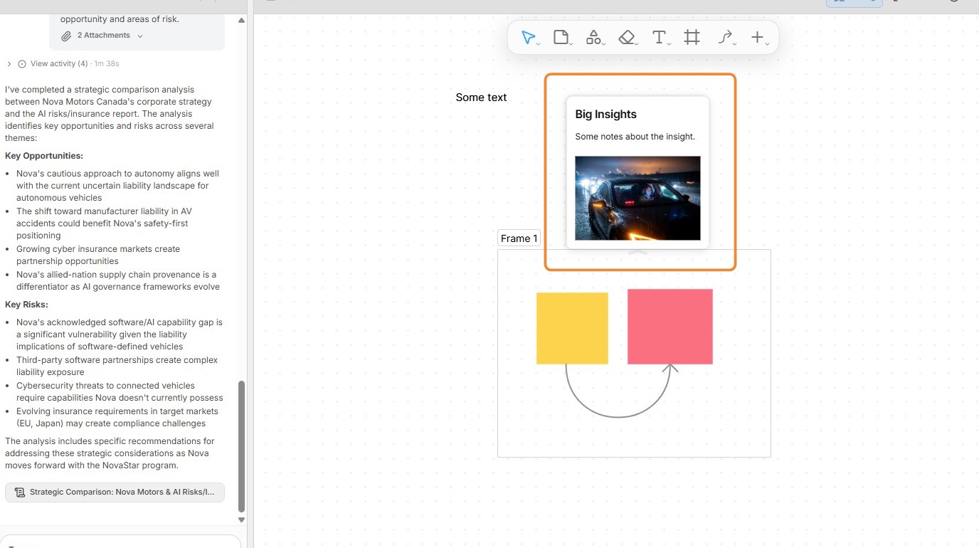 Rich text formatting inside a Perceptful Note