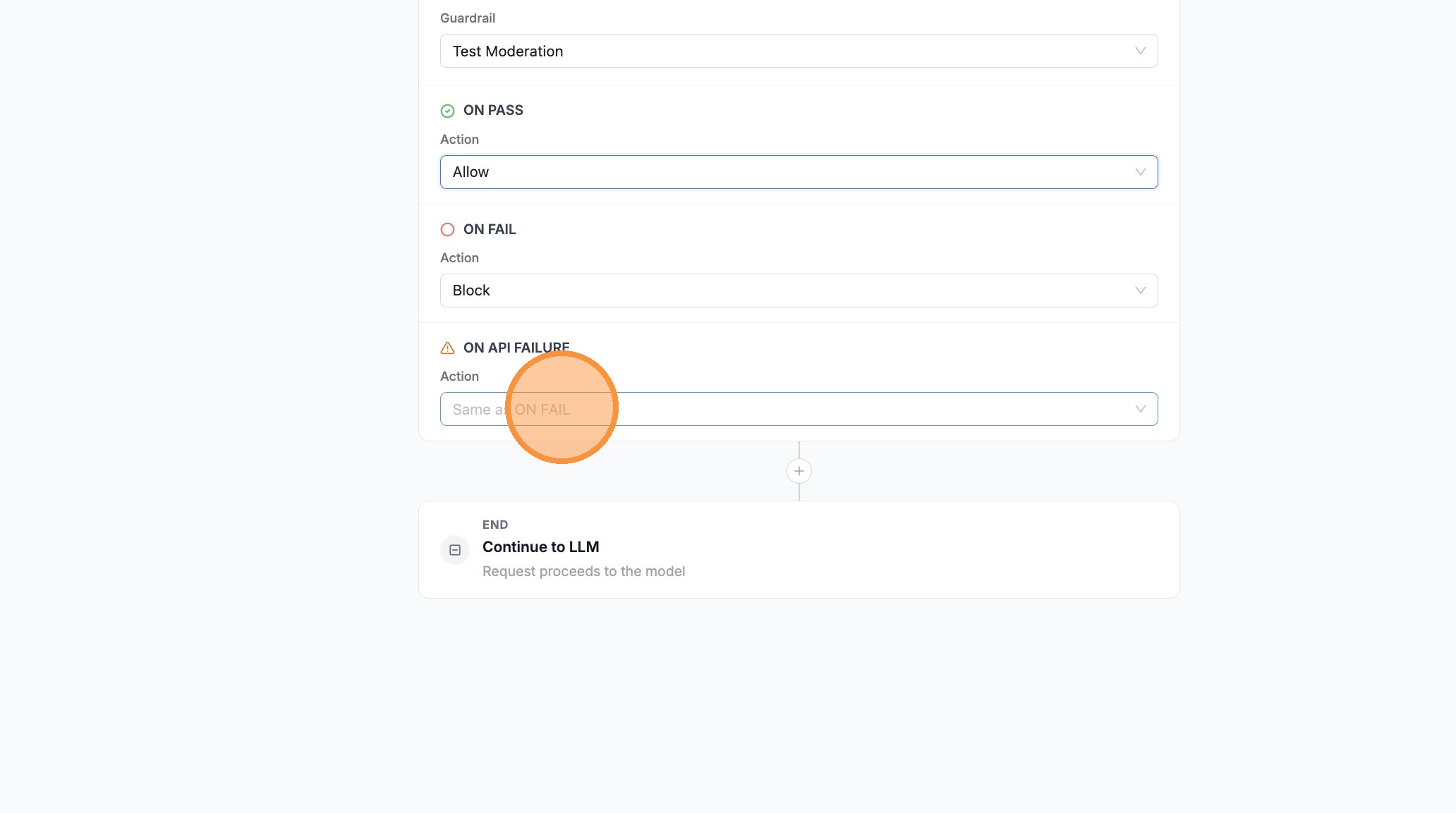 Configure another branch — search field