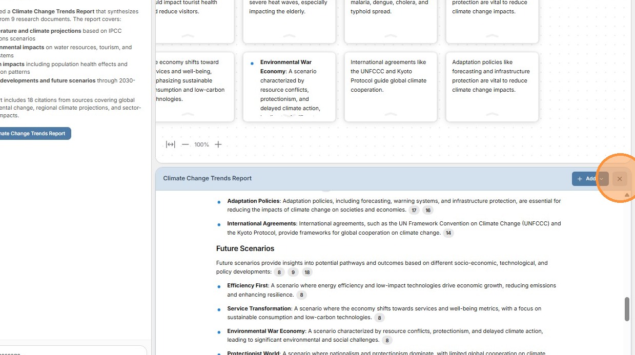 Close the Task Result document