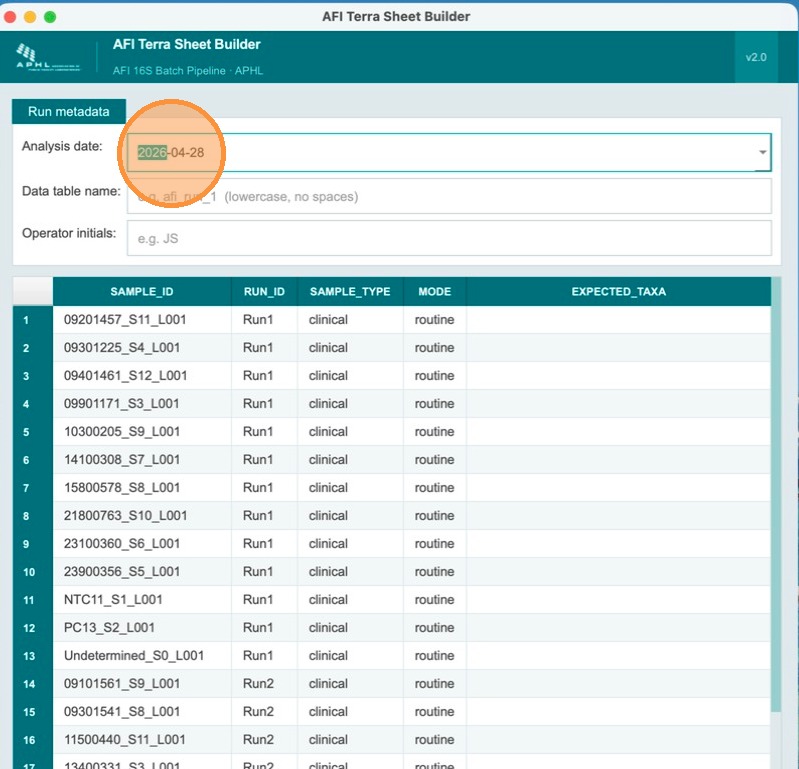 Step 8 – sample metadata page