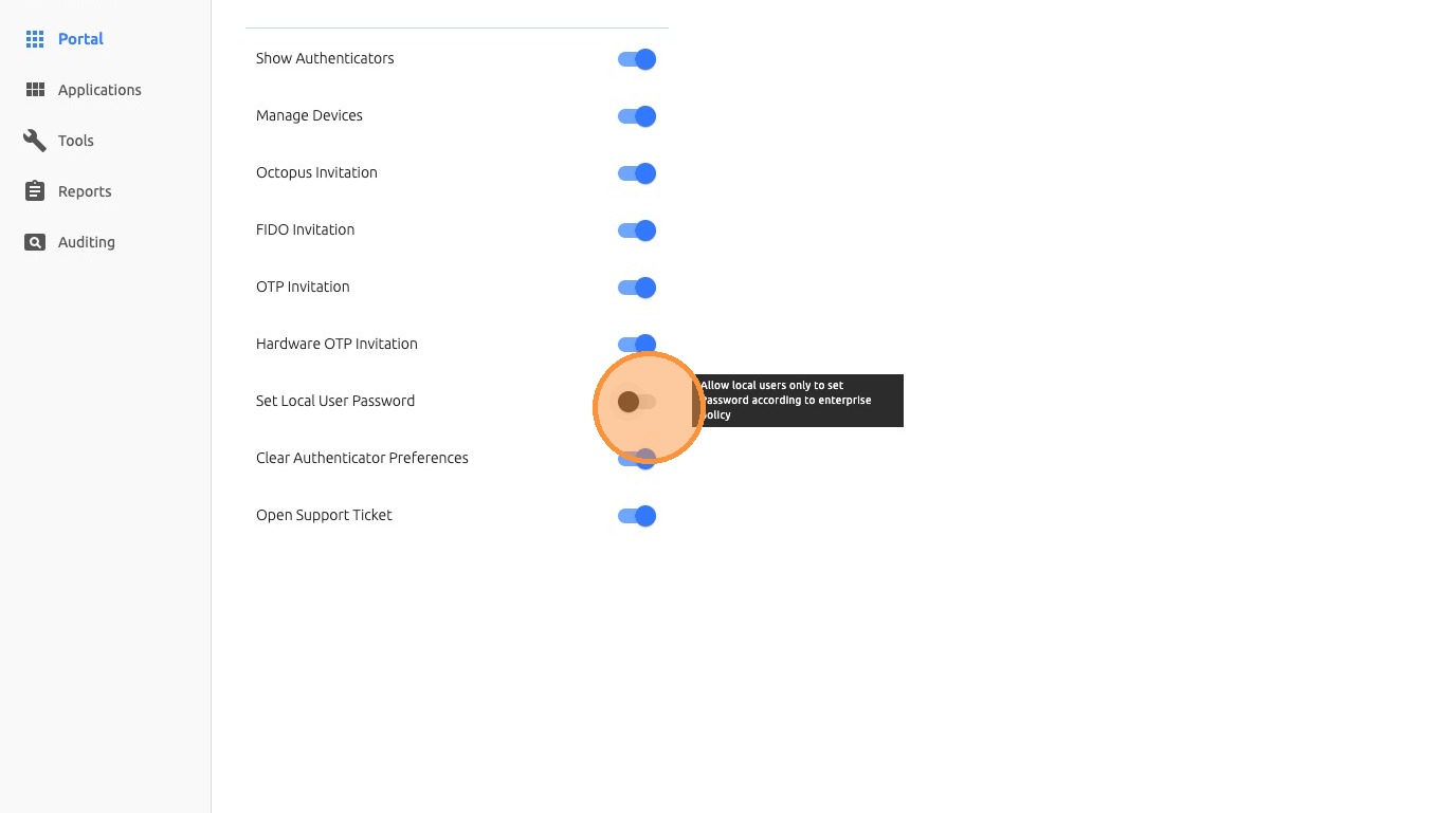 Review Self Service Options