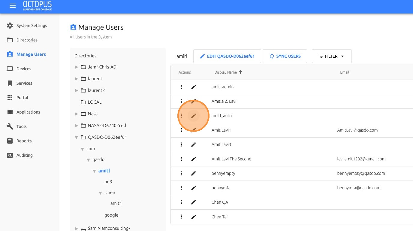 Select User or Group