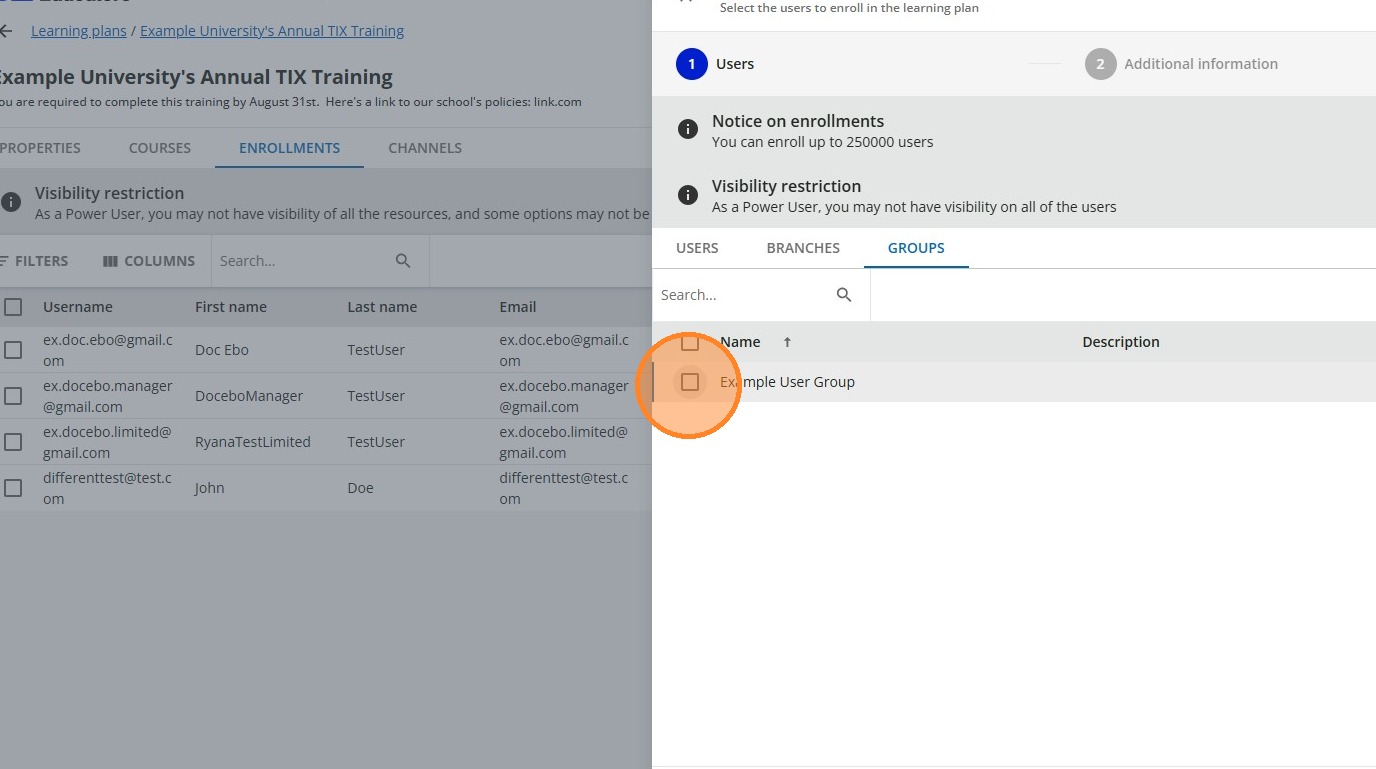 Select Groups