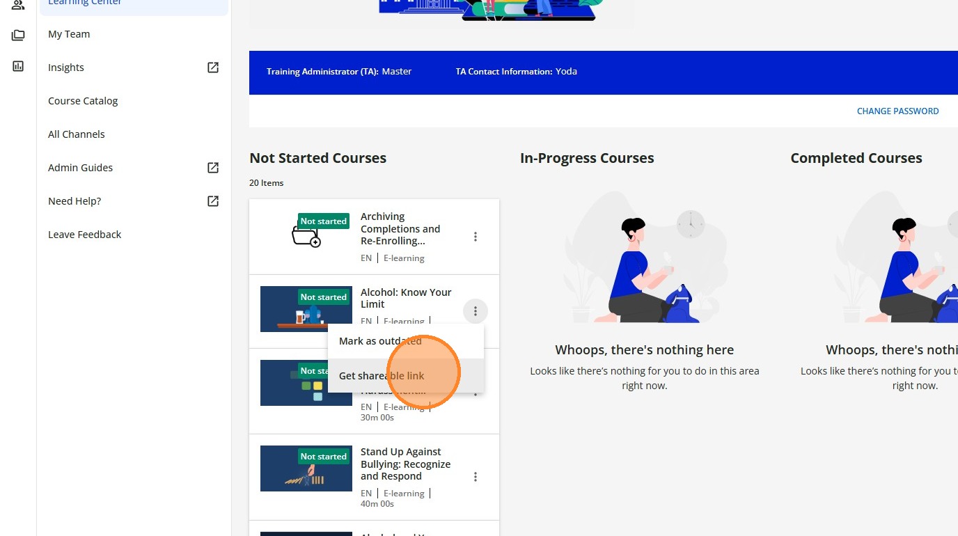 Get Shareable Link