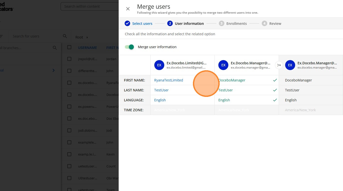 Resolve Profile Conflicts