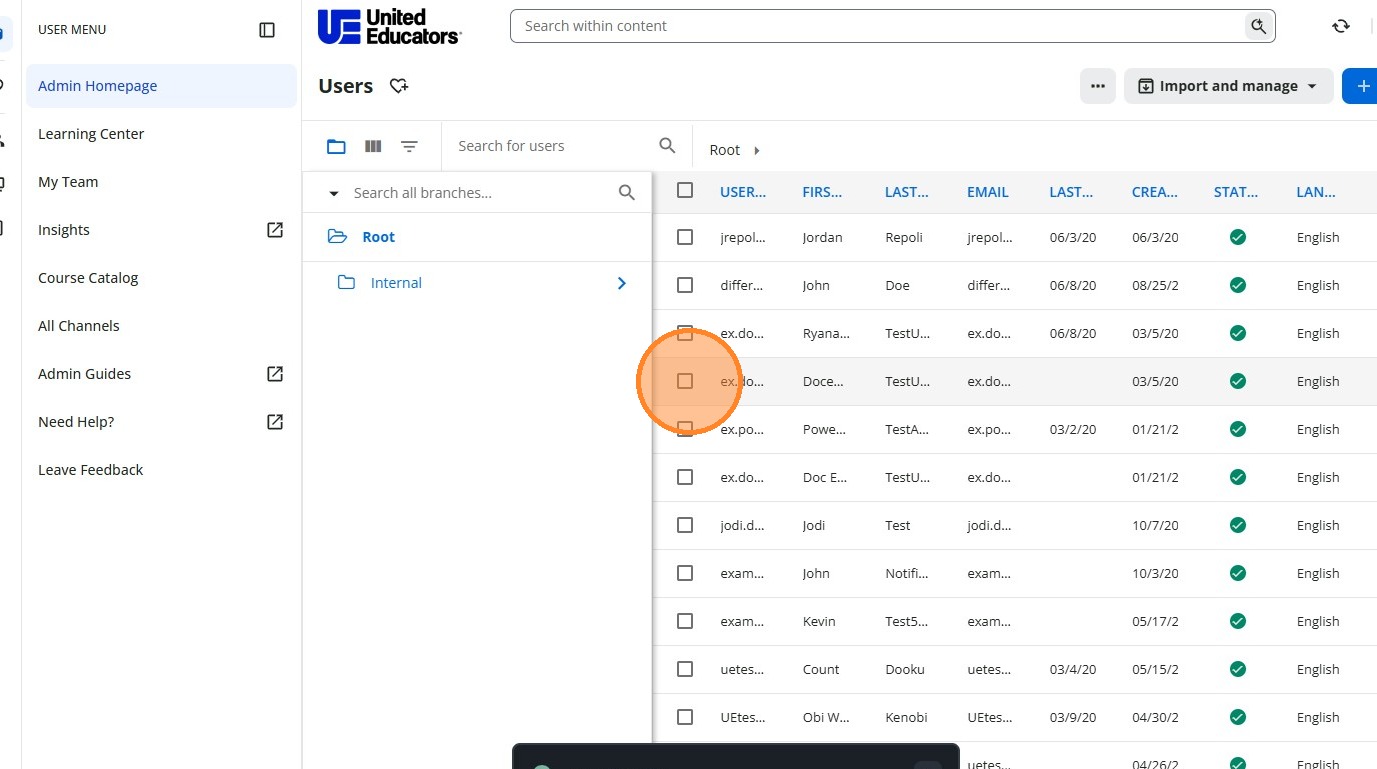 Select Learners