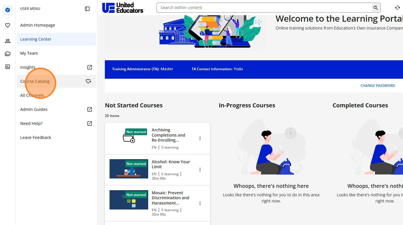 Course Catalog