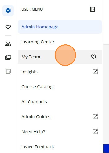 My Team Navigation