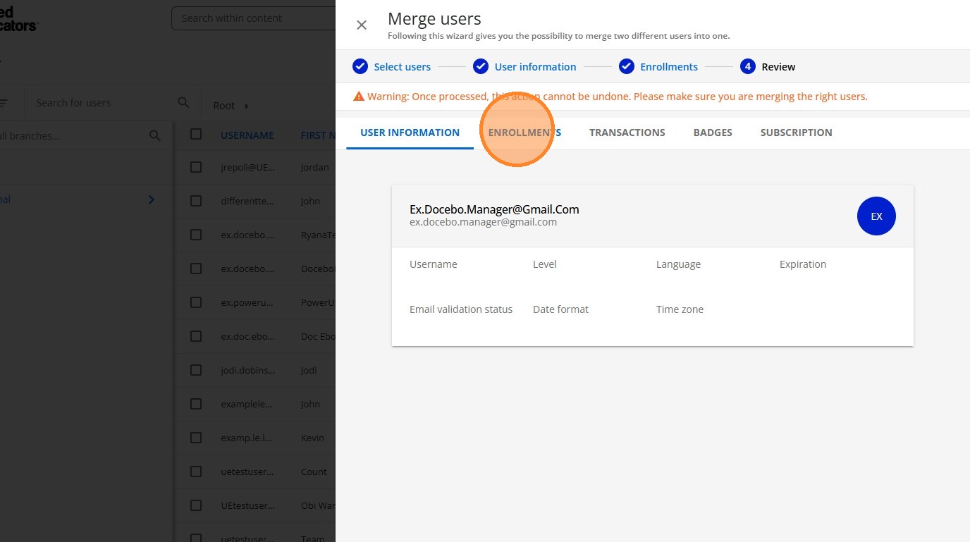 Review Merge
