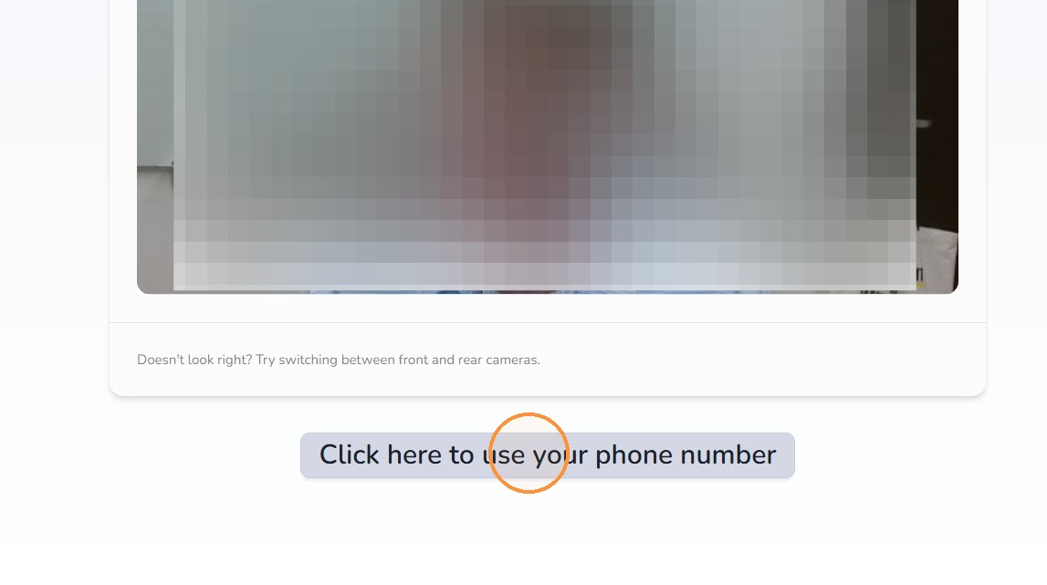 Guest uses phone number to locate Circool account on kiosk